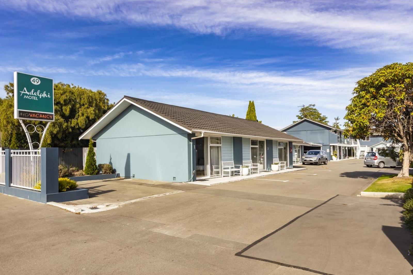 The Adelphi Motel Christchurch Eksteriør bilde